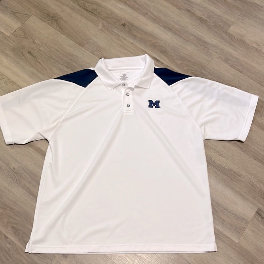 Mens U of M Polo Shirt Size XL